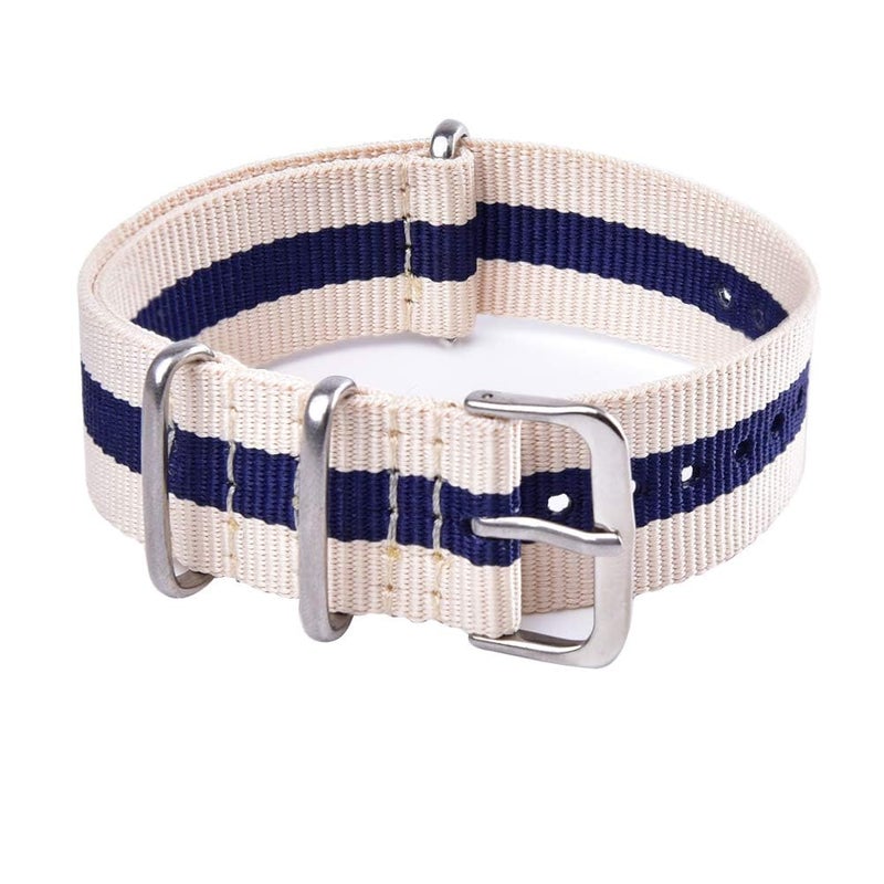 Ritche Christmas Gift 18mm Nylon Straps Nylon Watch Bands Compatible with Seiko Watch for Men Women (4 Packs), White Elephant Gifts, Stocking Stuffers for Men - Image 4